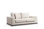 Atelier Del Sofa Sofá 2 Plazas Beige 201x102x84 cm Tapizado Poliéster